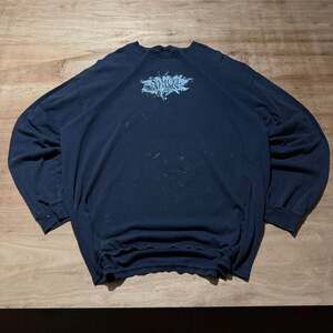 Vintage Samuel Adams Apres Ski Team Hanes Heavyweight Distressed Shirt